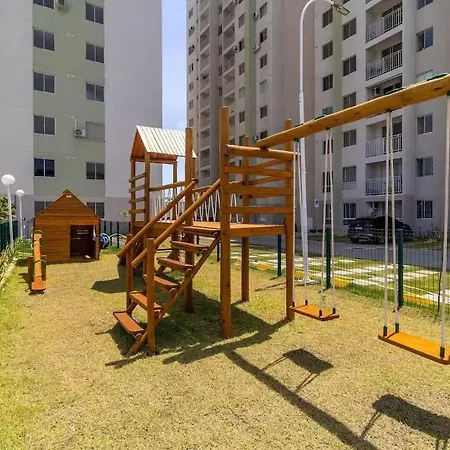 Mobiliado Na Do Futuro Com Vista O Mar Apartamento